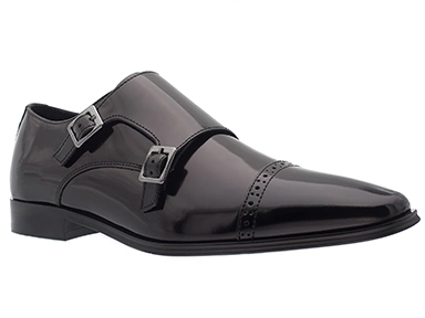 Czarny klasyczny but męski 